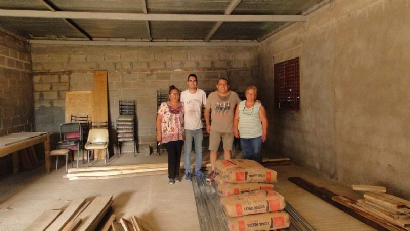 Techo para el Centro de Jubilados San Roque