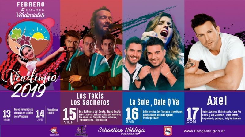 Tinogasta presenta la 55° edición de la Fiesta de “La Vendimia”