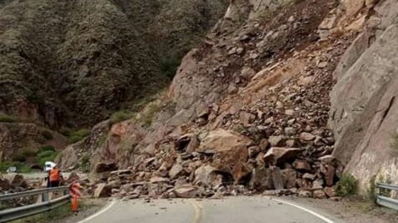 Precaución al transitar por la Quebrada de Belén
