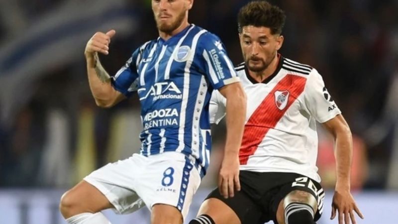 River se recuperó goleando 4-0 a Godoy Cruz