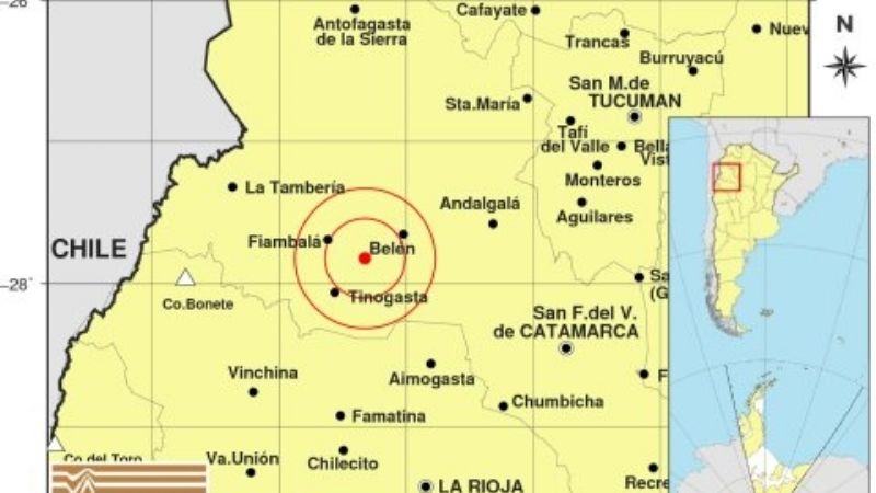 Temblores en el Oeste, uno de 3.9