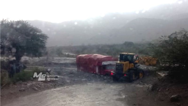 Importantes daños en Fiambalá por las lluvias y crecidas