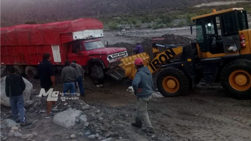 Importantes daños en Fiambalá por las lluvias y crecidas