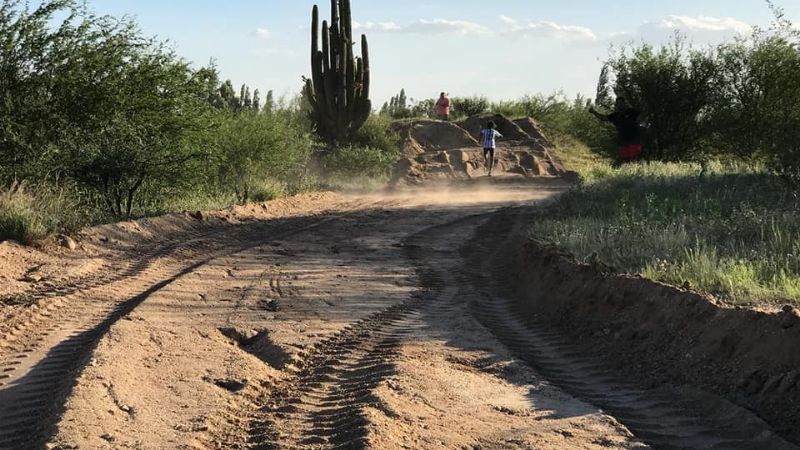 Aficionados emprenden la recuperación del circuito de motocross