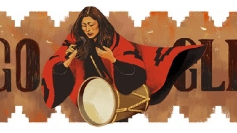 “La Negra” Mercedes Sosa homenajeada por Google