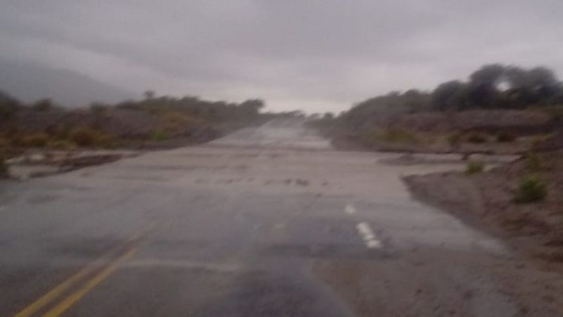 Previenen por desborde aluvional en badenes de la Ruta 40