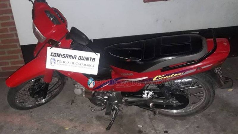 Controlaron y secuestraron una moto que era requerida por la Justicia