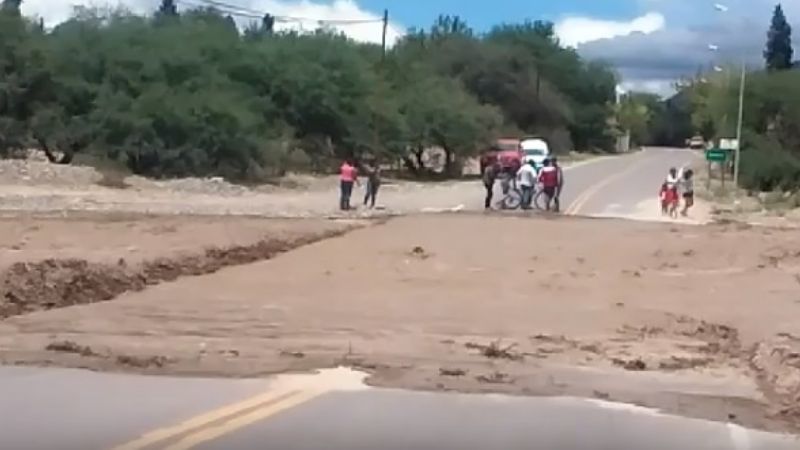 Gran crecida del río en San José de Santa María