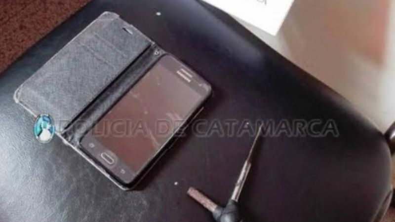 Arrebató un celular y lo detuvieron y con una "espadita