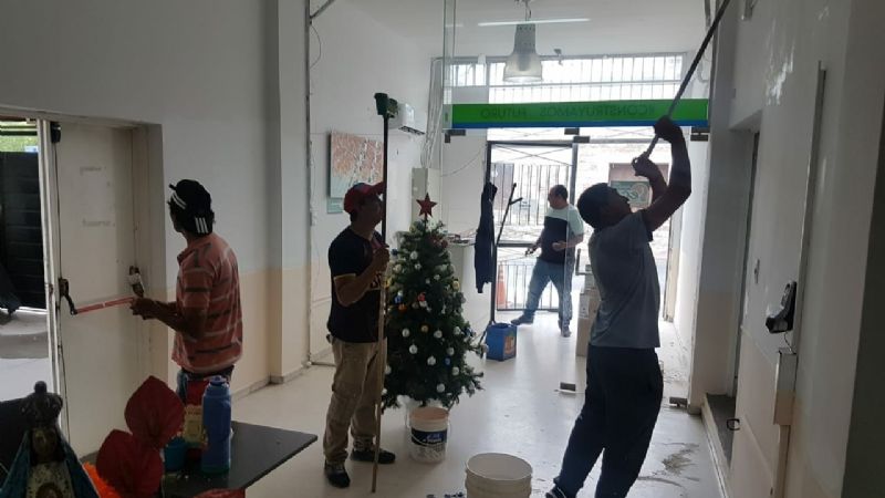 El Senado en pleno proceso de refacciones y mantenimiento