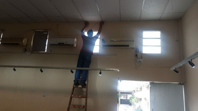 El Senado en pleno proceso de refacciones y mantenimiento