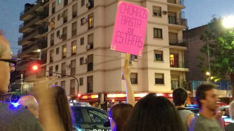 Masivo ruidazo nacional contra el Gobierno