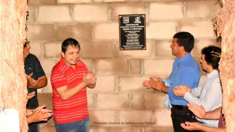 Inauguraron la pileta de natación del Club Unión de Copacabana