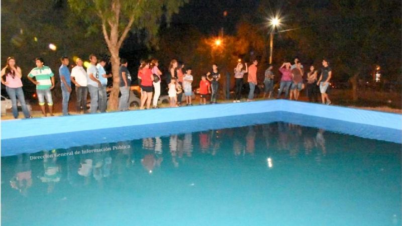 Inauguraron la pileta de natación del Club Unión de Copacabana