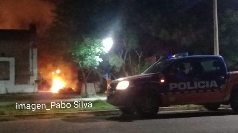 Murió un hombre al incendiarse una precaria vivienda en Recreo