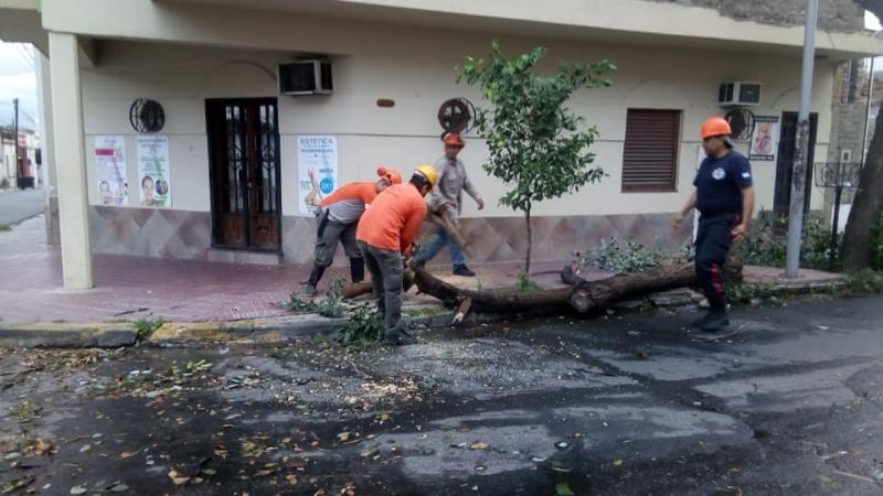 Reportes de la tormenta en Catamarca