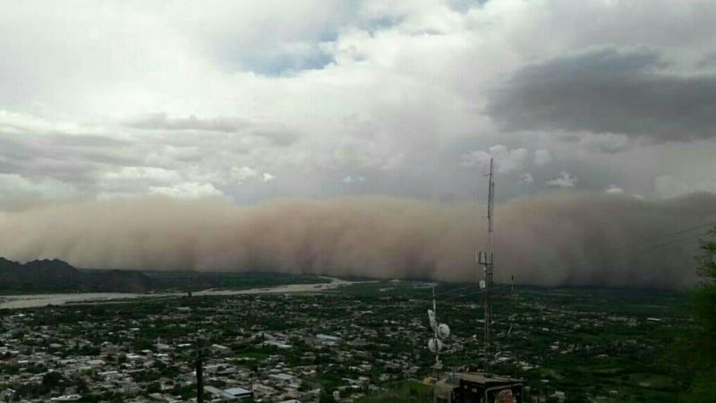 Reportes de la tormenta en Catamarca