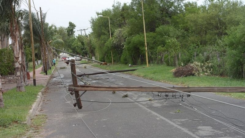 La fuerte tormenta también pasó por Miraflores