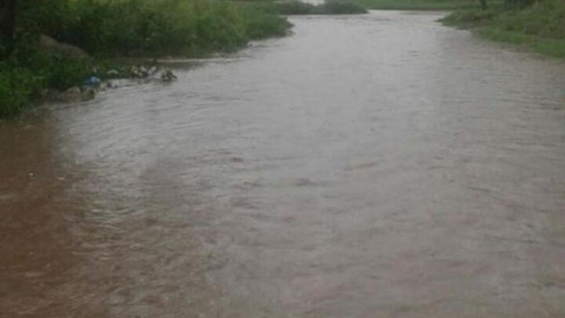 Inundaciones en Recreo tras el paso de la tormenta