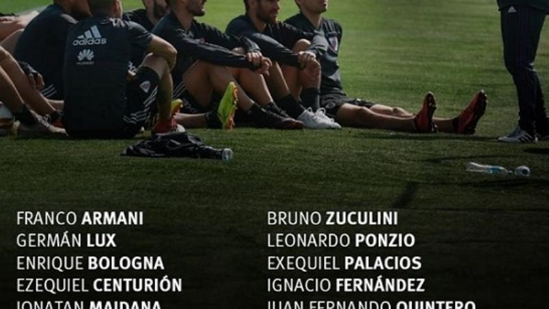 River volvió y viajó a Punta del Este para la pretemporada