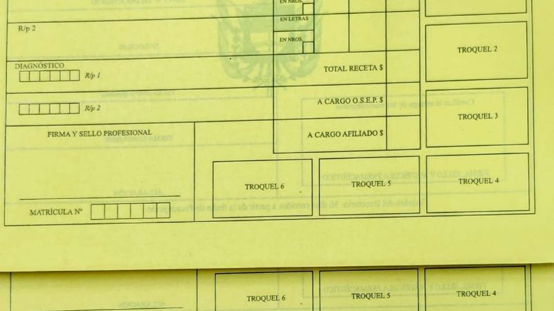 OSEP renueva los recetarios para pedido de medicamentos