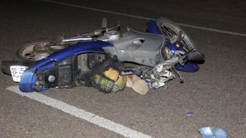 Choque de motos en el norte