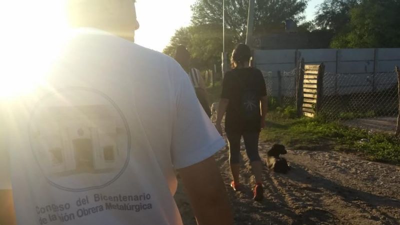 Agrupación "El Palomar" visitó zona norte de Recreo