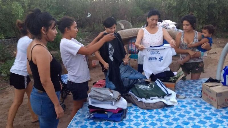 Agrupación "El Palomar" visitó zona norte de Recreo