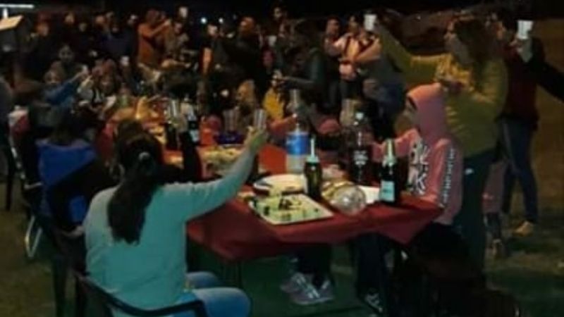 Pesebre viviente en Tintigasta