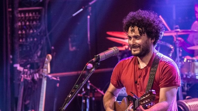 Raly Barrionuevo en el Festival de la Flor