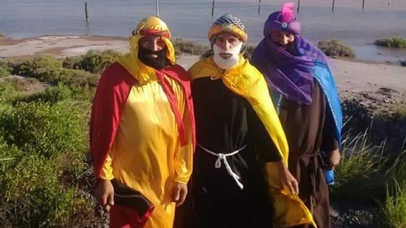 Desde Córdoba llegaron los Reyes Magos a La Paz