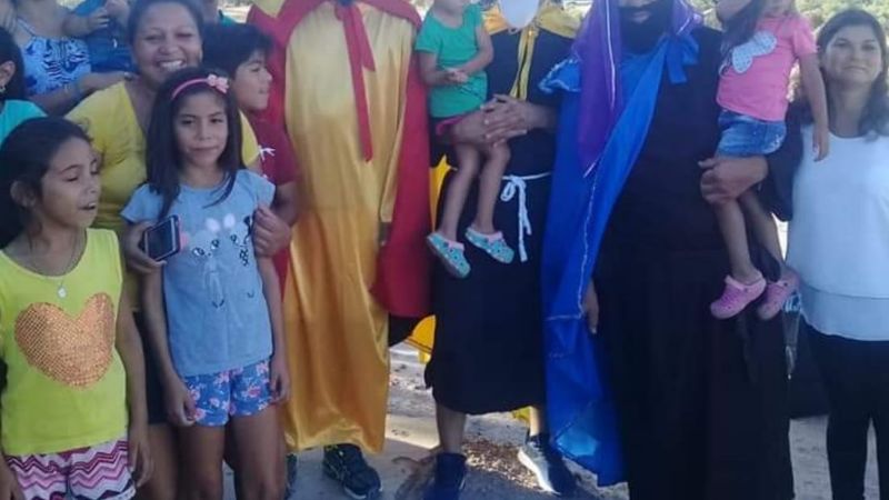 Desde Córdoba llegaron los Reyes Magos a La Paz