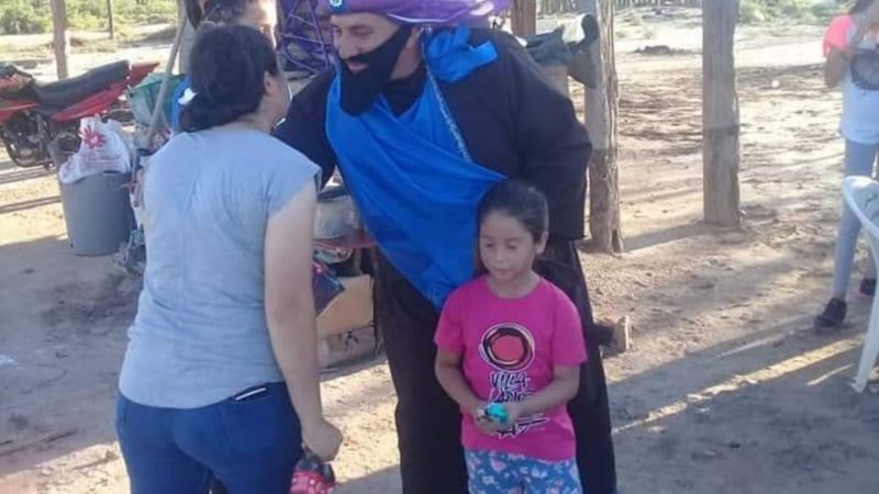 Desde Córdoba llegaron los Reyes Magos a La Paz