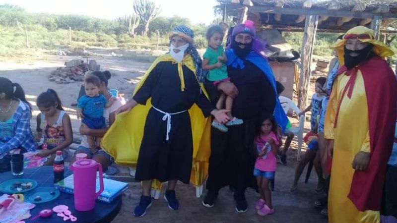 Desde Córdoba llegaron los Reyes Magos a La Paz