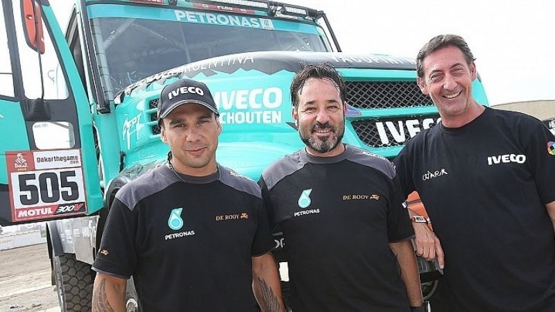El “Coyote” Villagra viene 3ro. en el Dakar 2019