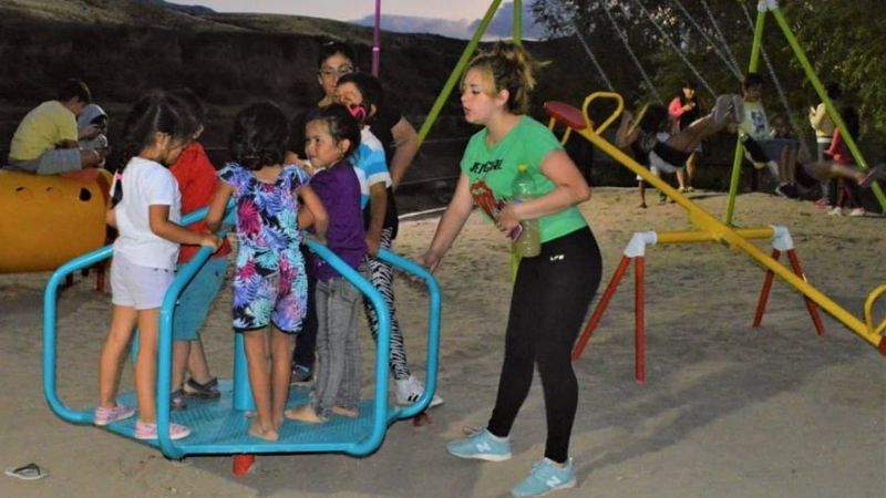 Gran afluencia de turistas en Aconquija