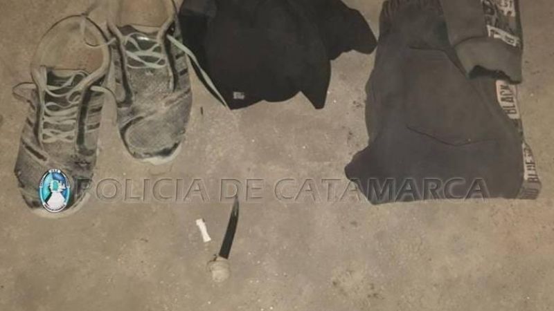 Arrestan a un joven y secuestran una “espadita”