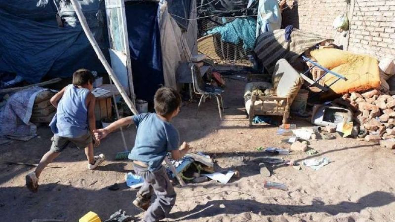 Más de la mitad de los niños de hasta 14 años en la Argentina es pobre