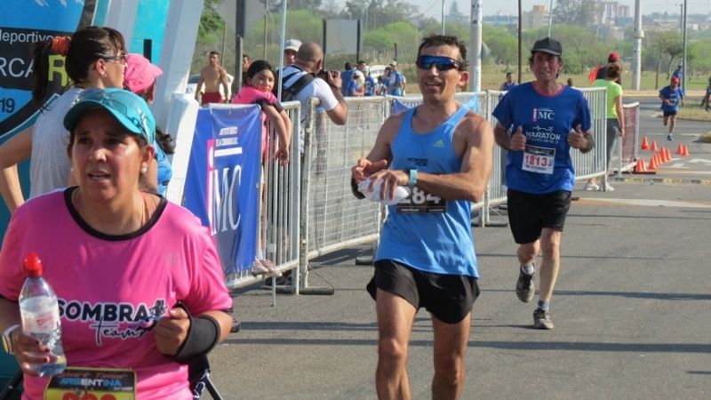 Frencia y Leguizamón ganaron la exitosa prueba del IMC