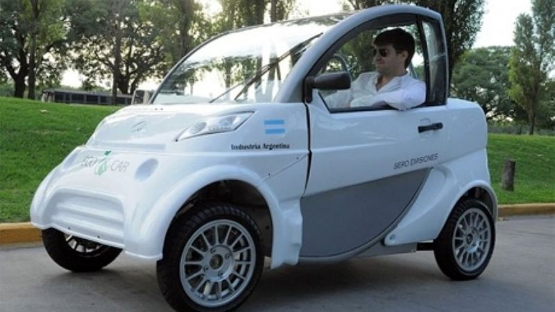 Lanzan el primer auto eléctrico argentino