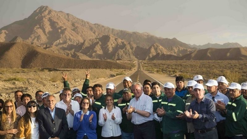Habilitaron la repavimentación del camino a las Termas