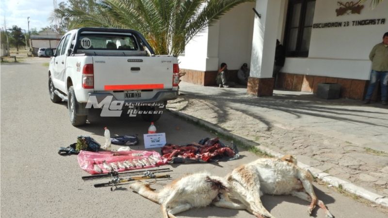 Atrapan a cazadores furtivos en la cordillera