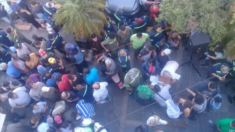 El SOEM se moviliza para pedir por los precarizados