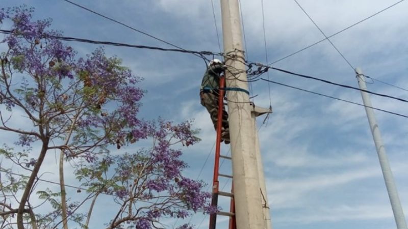 Mejoramiento de líneas eléctricas en Andalgalá