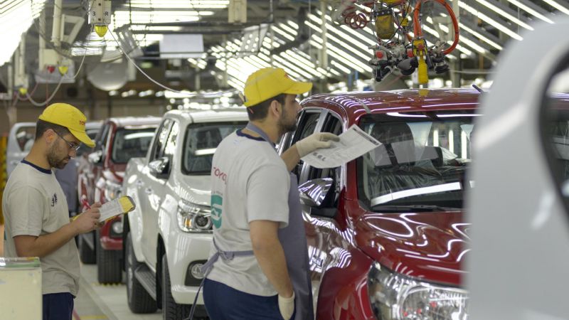 La capacidad instalada bajó al 60%