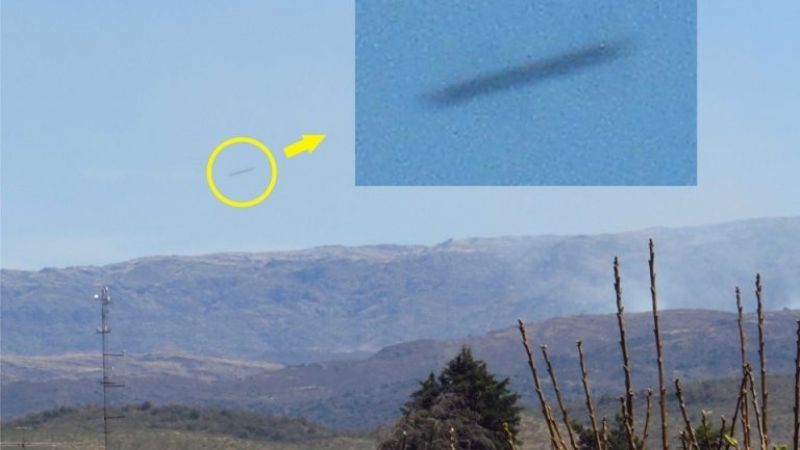 Asegura ver “entidades no humanas” en los cielos de Carlos Paz