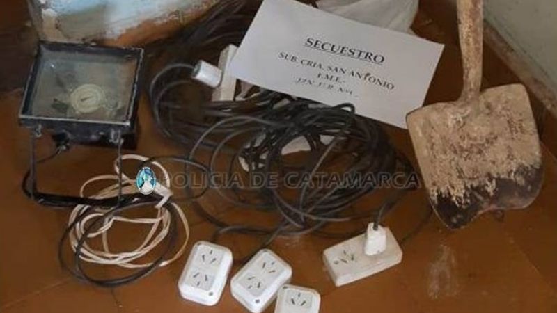Robo en el complejo La Granja