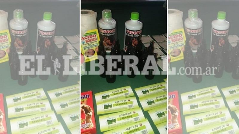 "Vigorón rompe catre": el curioso aceite de cannabis que secuestró la Policía