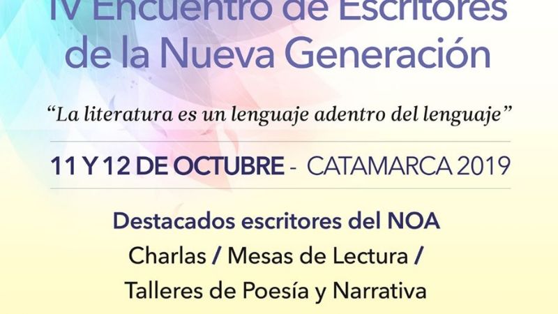 Comienza el IV Encuentro de Escritores de la Nueva Generación