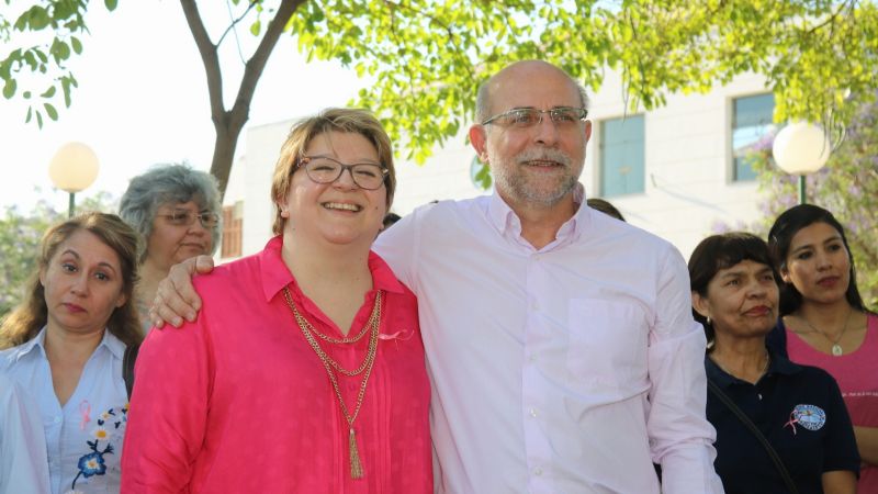 Actividad de concientización por el Día Internacional del Cáncer de Mama
